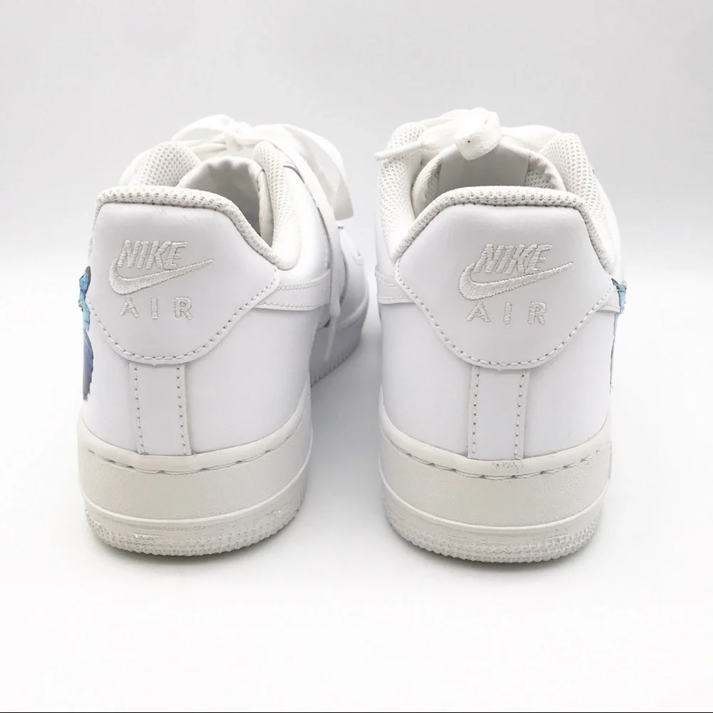 Nike Air Force 1 Custom Blue Butterfly Edition Size‎ 10